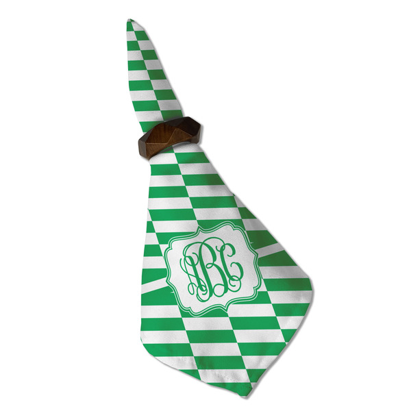 Zig Zag Cloth Napkins - Personalized Dinner (Folded in Ring) (MAIN)