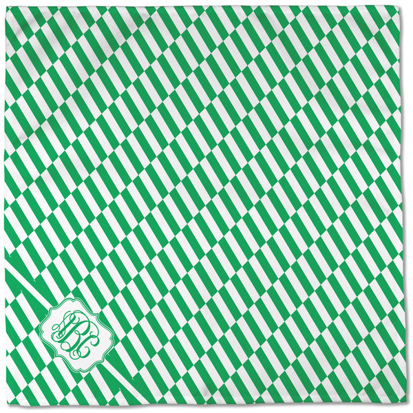 Zig Zag Cloth Napkins - Personalized Dinner (Full Open)