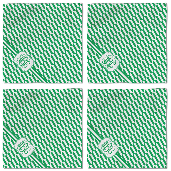 Zig Zag Cloth Napkins - Personalized Lunch (APPROVAL) Set of 4