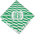 Zig Zag Cloth Napkin w/ Monogram