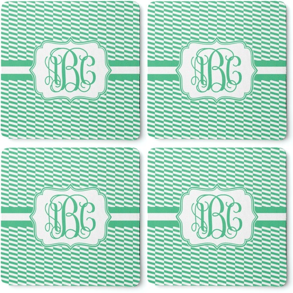 Zig Zag Coaster Rubber Back - Apvl