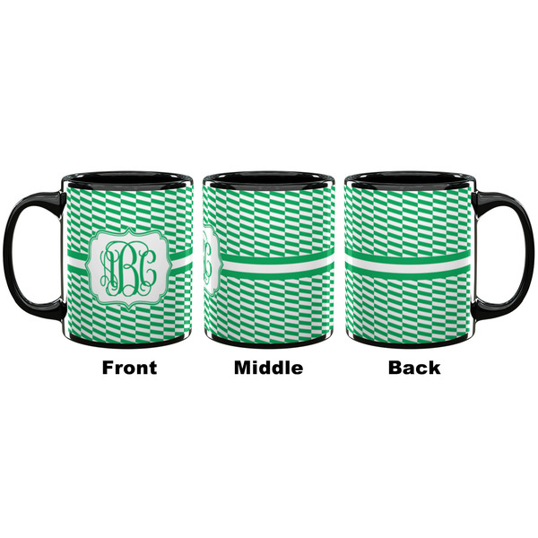 Zig Zag Coffee Mug - 11 oz - Black APPROVAL