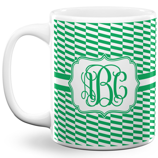 Custom Zig Zag 11 Oz Coffee Mug - White (Personalized)