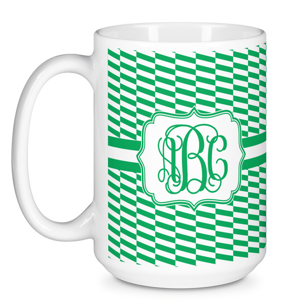 Zig Zag Coffee Mug - 15 oz - White