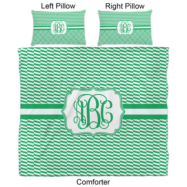 Zig Zag Comforter Set - King - Approval