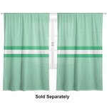 Zig Zag Curtain Panel - Custom Size