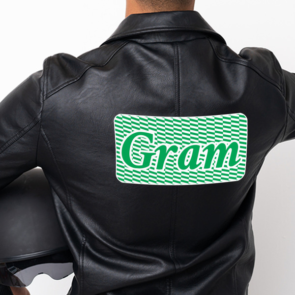 Zig Zag Custom Shape Iron On Patches - XXXL - APPROVAL