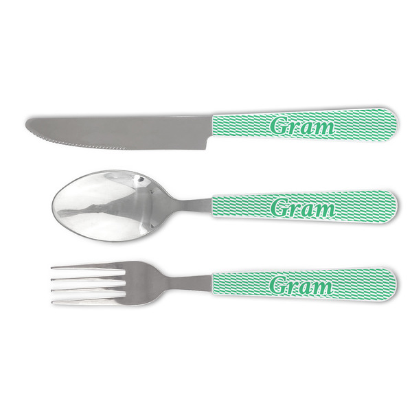 Custom Zig Zag Cutlery Set (Personalized)