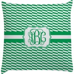 Zig Zag Decorative Pillow Case (Personalized)