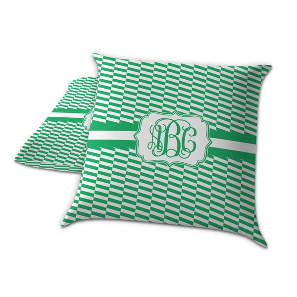 Zig Zag Decorative Pillow Case - TWO