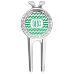 Zig Zag Golf Divot Tool & Ball Marker (Personalized)