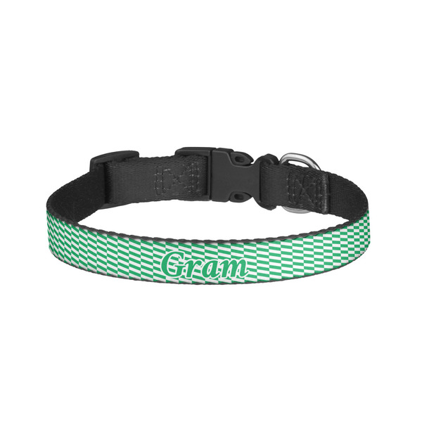 Custom Zig Zag Dog Collar - Small (Personalized)