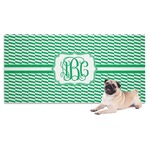 Zig Zag Dog Towel (Personalized)