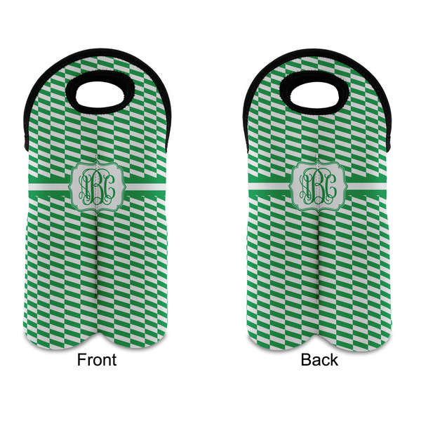 Zig Zag Double Wine Tote - APPROVAL (new)