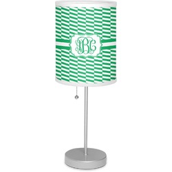 Zig Zag 7" Drum Lamp with Shade Polyester (Personalized)
