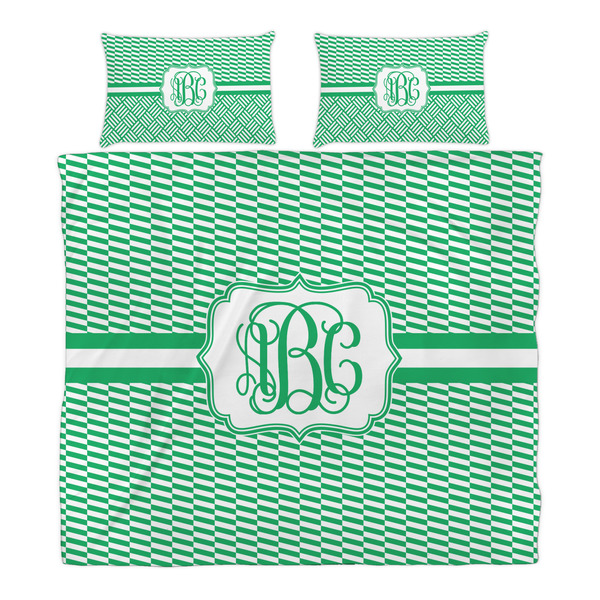 Zig Zag Duvet Cover Set - King - Alt Approval