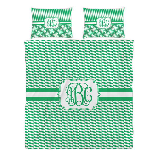 Zig Zag Duvet cover Set - Queen - Alt Approval