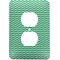 Zig Zag Electric Outlet Plate