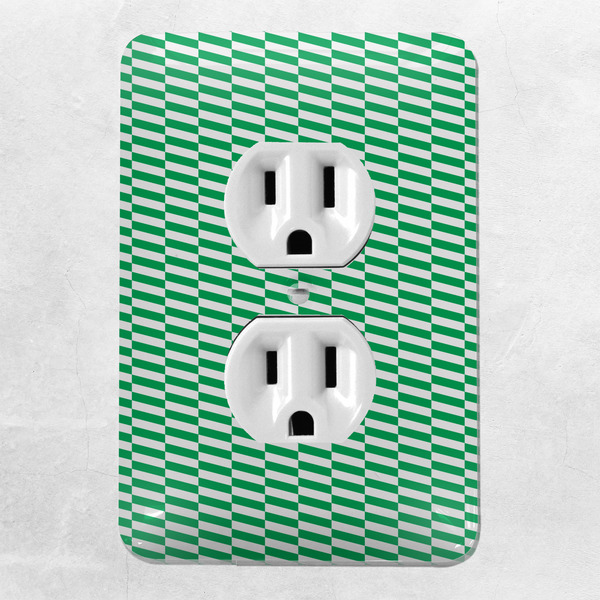Zig Zag Electric Outlet Plate - LIFESTYLE