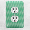 Zig Zag Electric Outlet Plate - LIFESTYLE