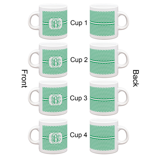 Zig Zag Espresso Cup Set of 4 - Apvl