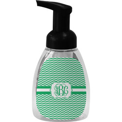 Zig Zag Foam Soap Bottle - Black (Personalized)