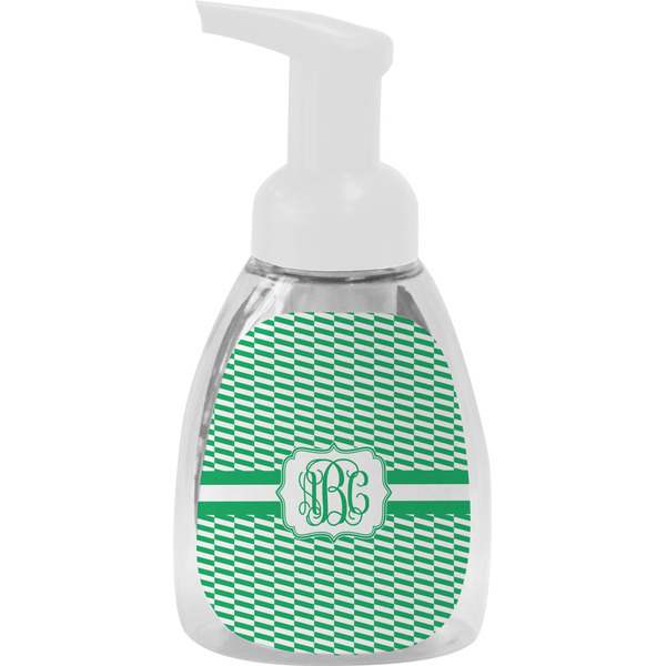 Custom Zig Zag Foam Soap Bottle - White (Personalized)