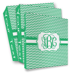 Zig Zag 3 Ring Binder - Full Wrap (Personalized)