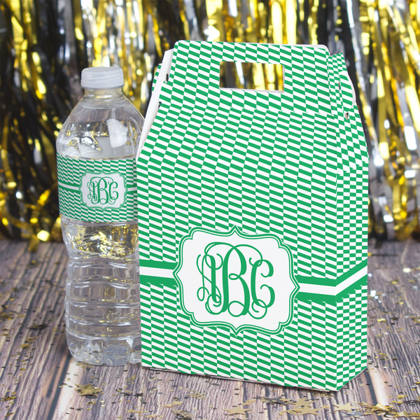 Zig Zag Gable Favor Box - In Context