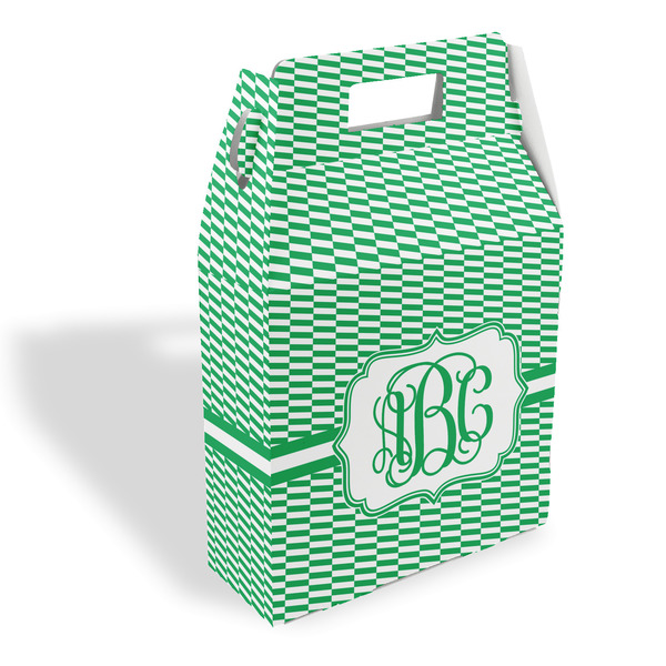 Custom Zig Zag Gable Favor Box (Personalized)