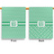 Zig Zag Garden Flags - Large - Double Sided - APPROVAL