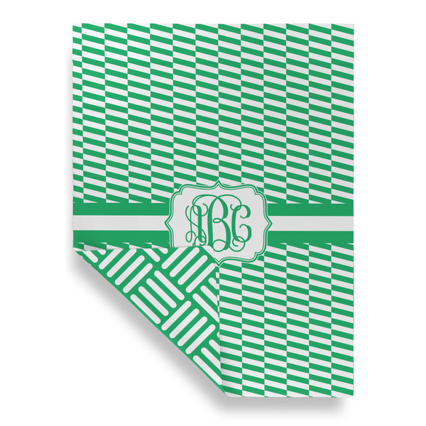 Zig Zag Garden Flags - Large - Double Sided - FRONT FOLDED