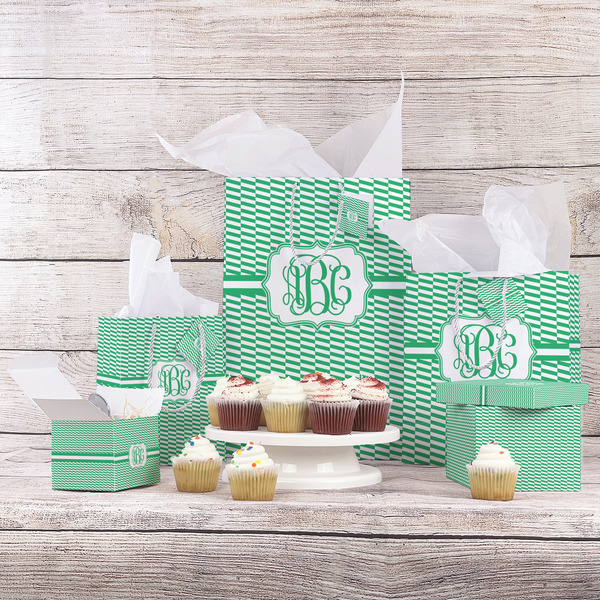 Zig Zag Gift Bags - In Context