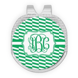 Zig Zag Golf Ball Marker - Hat Clip - Silver