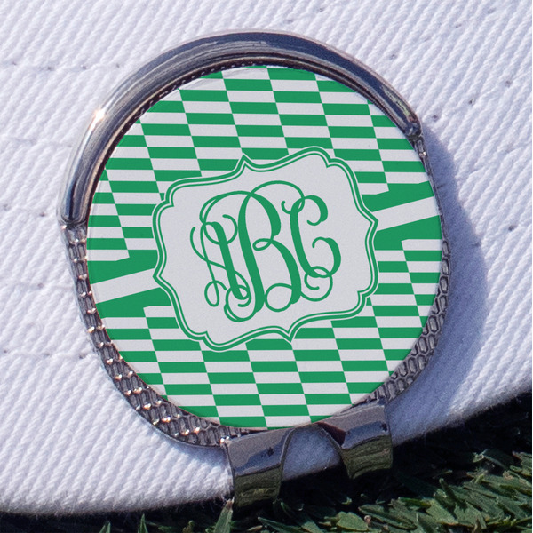Custom Zig Zag Golf Ball Marker - Hat Clip