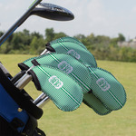 Zig Zag Golf Club Iron Cover - Set of 9 (Personalized)