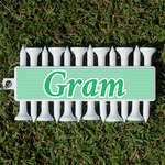 Zig Zag Golf Tees & Ball Markers Set (Personalized)