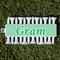Zig Zag Golf Tees & Ball Markers Set - Front
