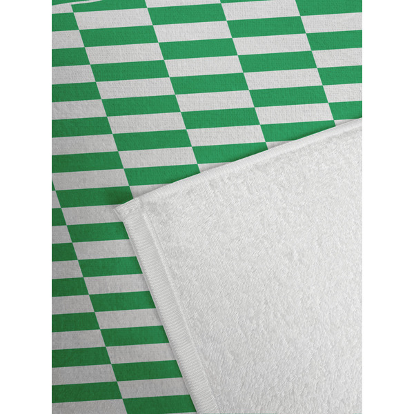 Zig Zag Golf Towel - Detail