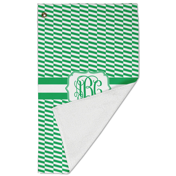 Zig Zag Golf Towel - Folded (Large)