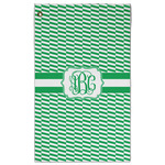 Zig Zag Golf Towel - Poly-Cotton Blend w/ Monograms