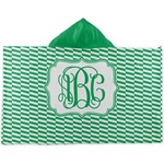 Zig Zag Kids Hooded Towel (Personalized)