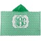 Zig Zag Kids Hooded Towel (Personalized)