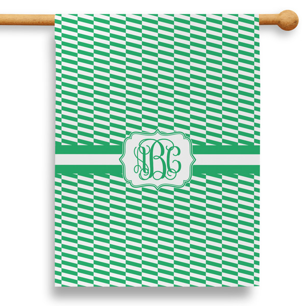 Custom Zig Zag 28" House Flag (Personalized)