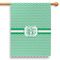 Zig Zag 28" House Flag (Personalized)