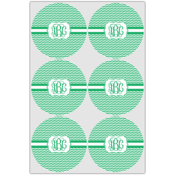 Zig Zag Icing Circle - Large - Set of 6