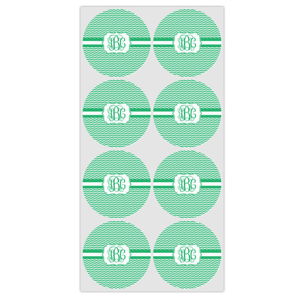 Zig Zag Icing Circle - Medium - Set of 8