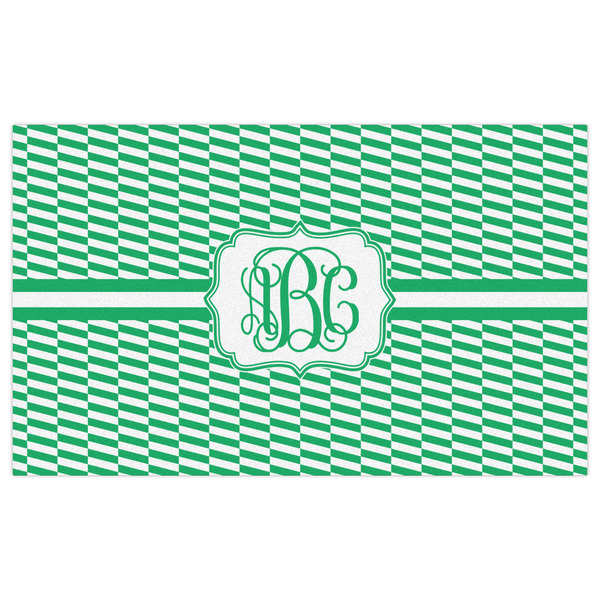 Zig Zag Indoor / Outdoor Rug - 3'x5' - Front Flat