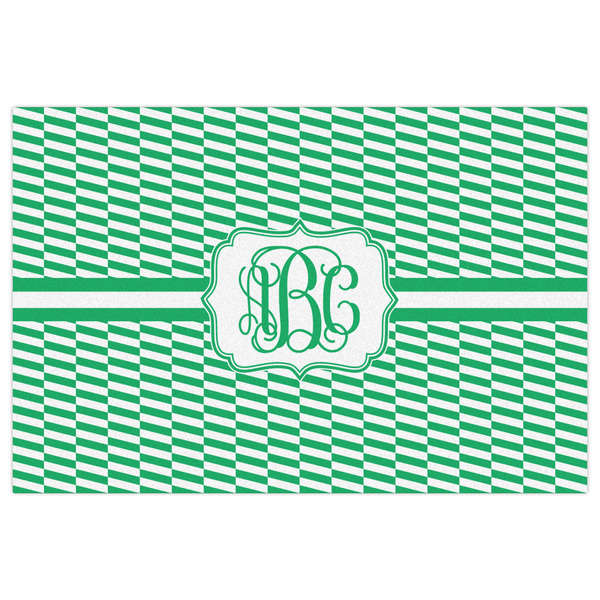 Zig Zag Indoor / Outdoor Rug - 4'x6' - Front Flat