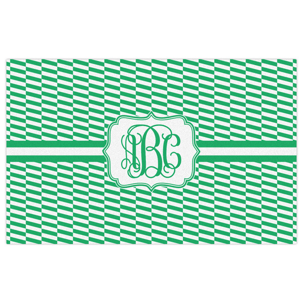 Zig Zag Indoor / Outdoor Rug - 5'x8' - Front Flat